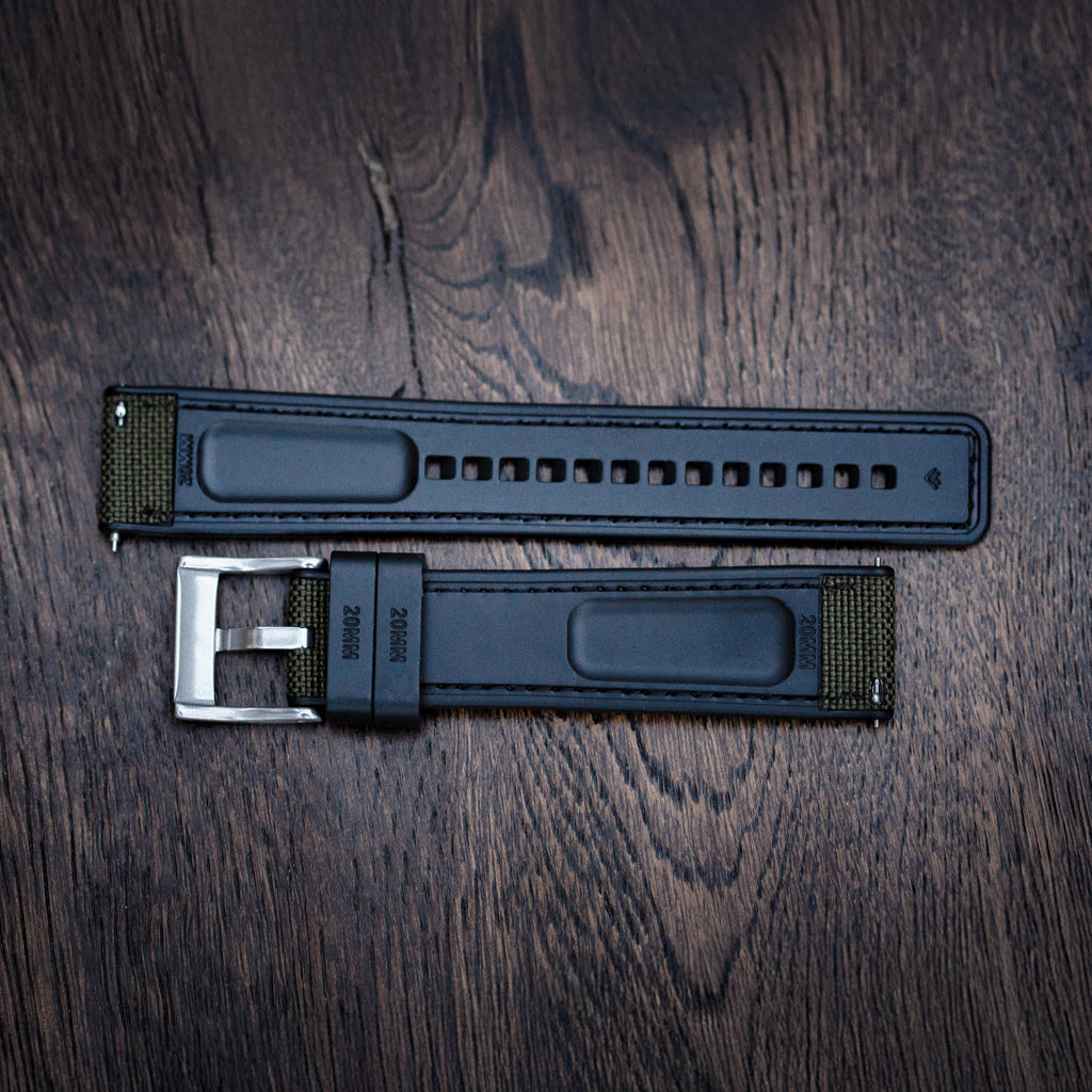 Pathfinder Elements - Hybrid Watch Strap - Green
