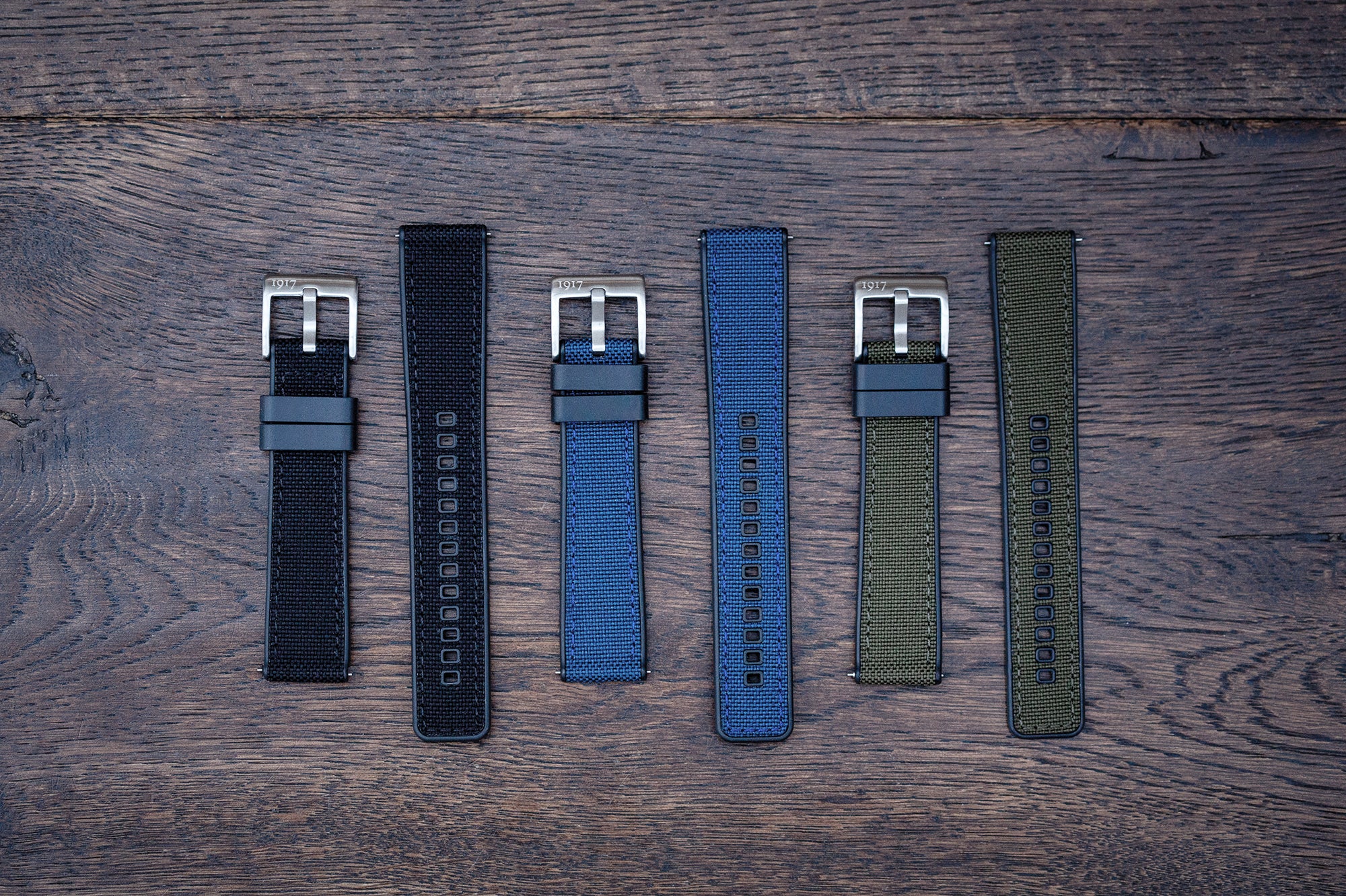 Pathfinder Elements - Hybrid Watch Strap - Black – 1917 Straps