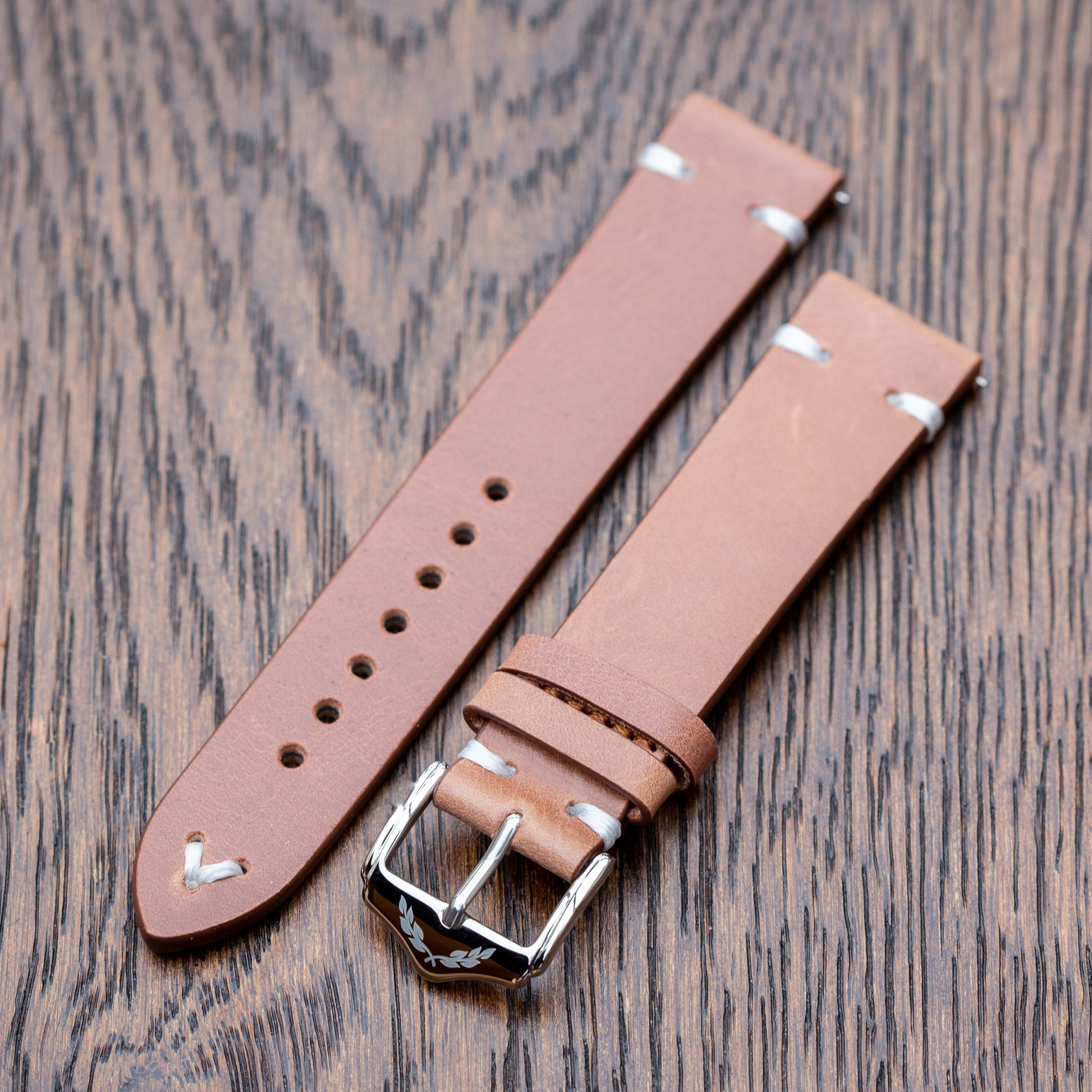 Vanguard Heritage - Genuine Leather Watch Strap - Vintage Brown