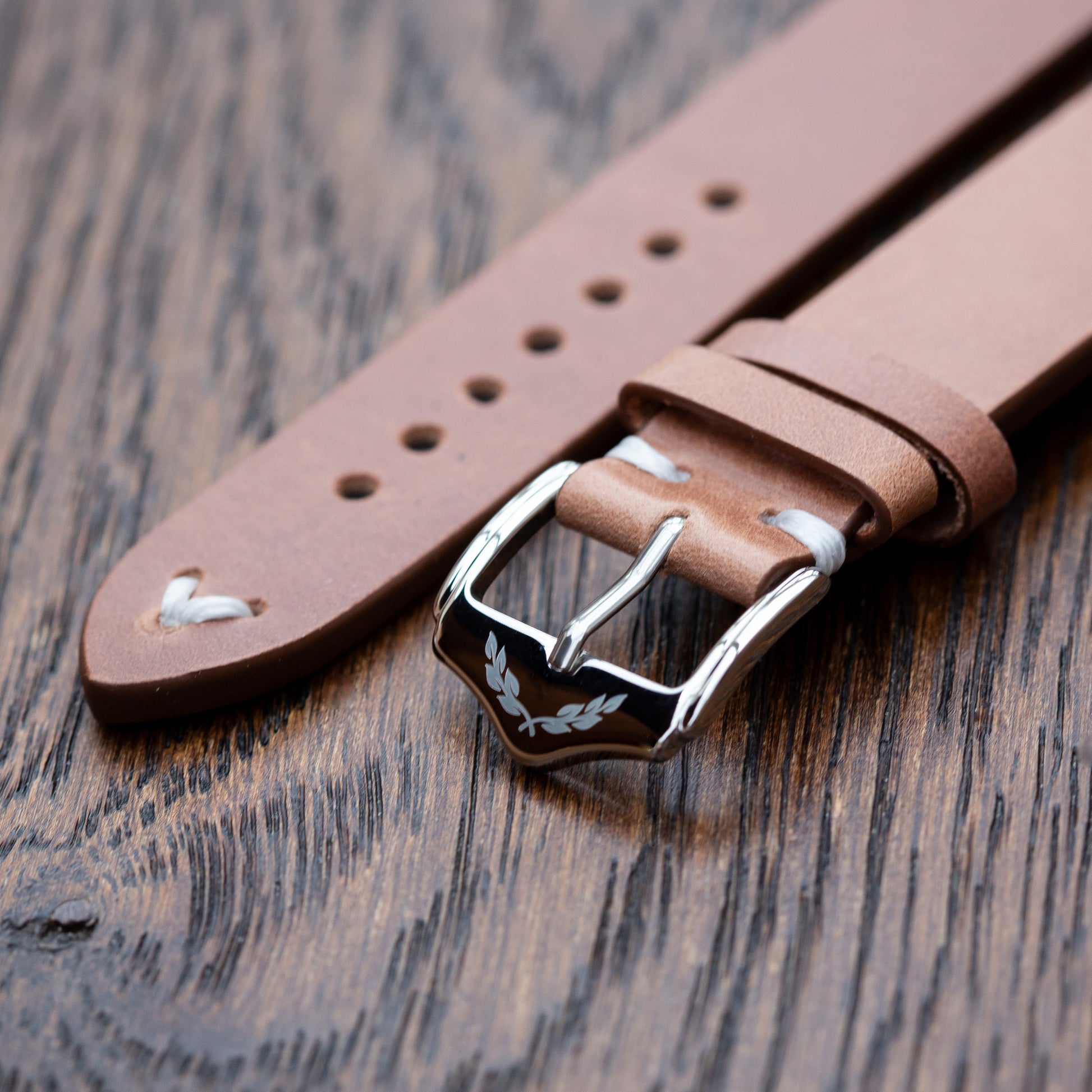 Vanguard Heritage - Genuine Leather Watch Strap - Vintage Brown