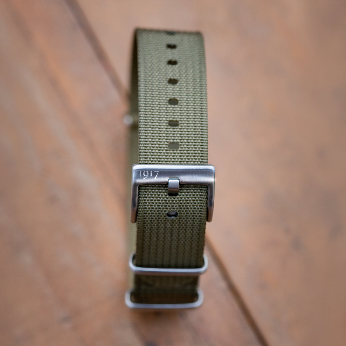 Wayfarer Meridian - Nylon Watch Strap - Green