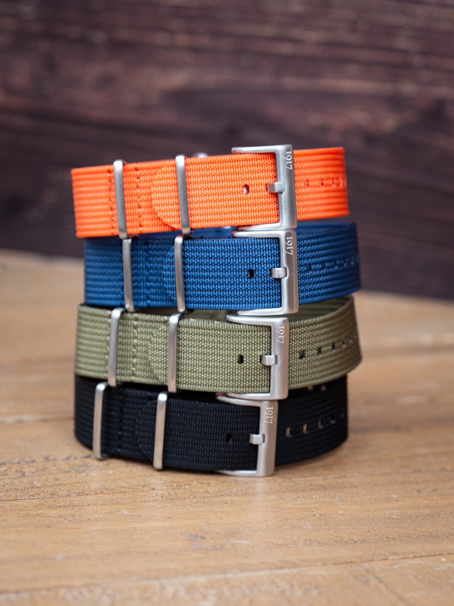 Wayfarer Meridian - Nylon Watch Strap - Green
